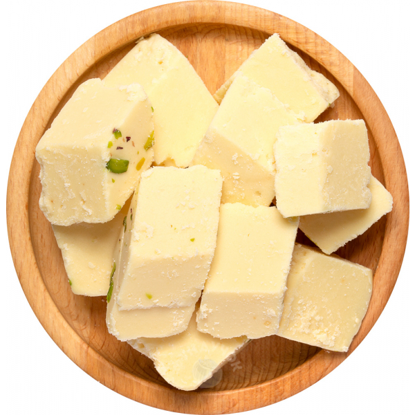 Молочная халва с фисташками