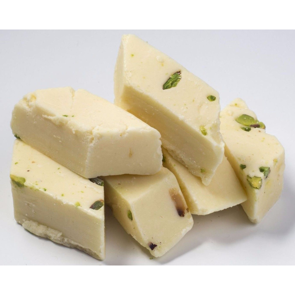 Молочная халва с фисташками